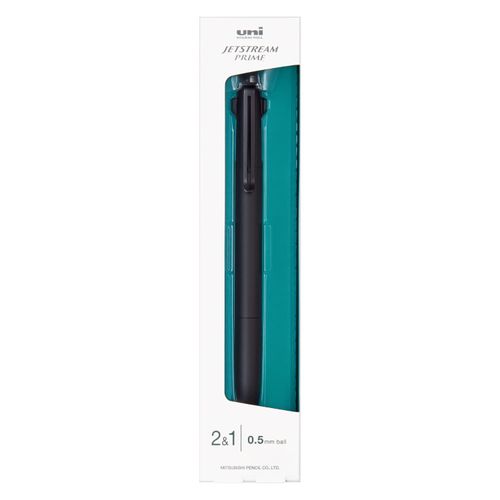 Mitsubishi Pencil MSXE333005.24 Multifunction Pen Jetstream Prime 2 & 1 0.5 Black Easy Writing