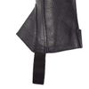 Equestrian Chaps Gaiters Soft Leather Half Chaps Black Small Equestrian Gear Sack