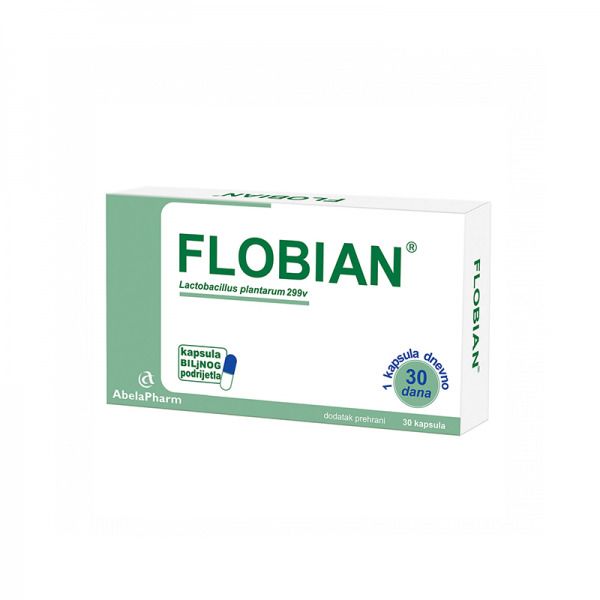 Flobian® 30 Natural choice for flatulence and irritable colon 30 capsules