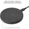 NATIVE UNION Drop Wireless Charging Pad up to 10w SLATE GRAY - $59.95 MSRP