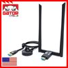 WiFi USB 3.0 Adapter Antenna Long Range Wireless Extender 1200Mbps Dual Band