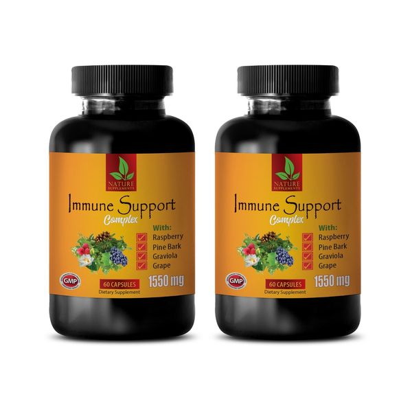 immune BOOSTER - IMMUNE SUPPORT COMPLEX - blood pressure herbs supplement 2BOTTL