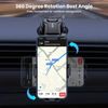 Phone Holder for car Mount, Upgraded Adjustable Horizontally And Vertical