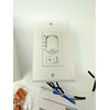 NEW Ceiling Fan Wall-Mounted Control Model WASFL-08  White / 3 Speed RV/Camper