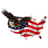 American Eagle United States Decal Large Version 1 12"