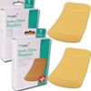 10x Large KNEE/ELBOW PLASTERS Fabric Non-Stick Wound Dressing/Patch 50mm x 100mm