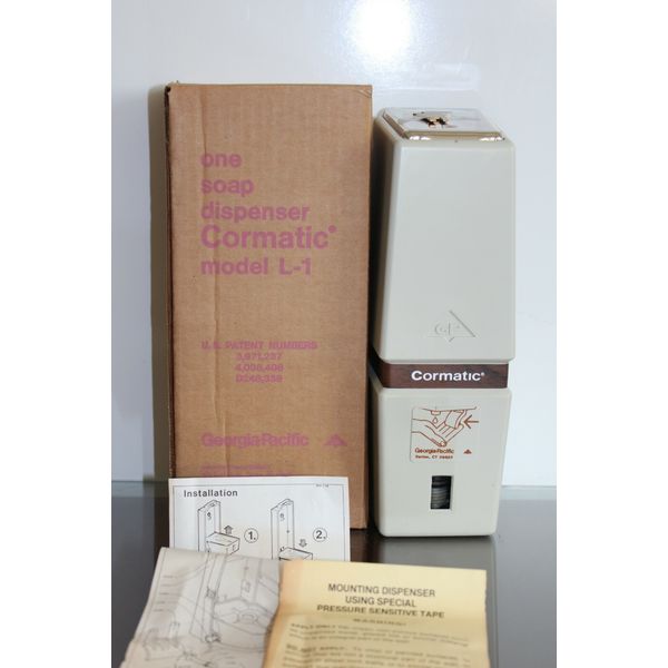 Georgia Pacific Cormatic Soap Dispenser L-1 New #S2