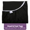 Extra Deep Pocket Fitted Sheet - Queen Size, Deep Pockets for Thick Mattress, Non Slip - Grey