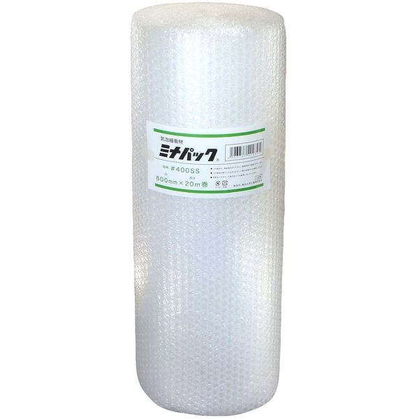 [Made in Japan] Sakai Chemical #400SS 23.6 inches (600 mm) x 66.6 ft (20 m) Cushioning Material Roll, Mina Pack, No Paper Tubes, Polyethylene Air Cap: Industrial (Commercial Air Pack)