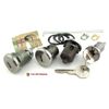 For 1966-1967 Chevelle & Malibu Ignition, Door & Trunk Lock Set- 1 Key system