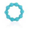 Nuby 100% Silicone Teether Ring, 3 Months + Colors May Vary