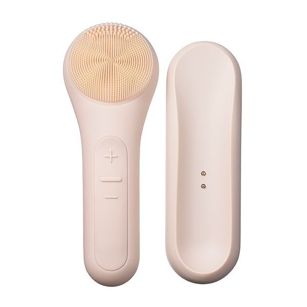 Up to 800 yen off coupon! Until 9:59 on Thursday, October 17th, warm ultrasonic face wash brush fit waterproof electric nose silicone pores keratin blackheads acne improvement whitening cleaning brush face brush face wash goods gift women cosmetics presen