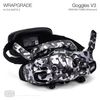 WRAPGRADE Skin Stickers for DJI Goggles 3 (Grayish CAMO)