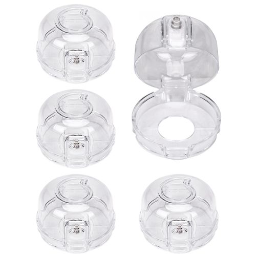 Universal Stove Knob Covers for Child Safety – Enhanced Double-Lock Protection, Clear Design for Easy Monitoring – Baby & Pet Proof Gas Stove and Oven Knob Covers
