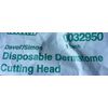 one Blue Cutting Head W Handle Cover - Disposable