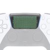 eXtremeRate Replacement Touchpad Shell for ps5 Controller BDM-010 020 030 040 050, Custom Touch Pad Cover w/Tools Compatible with ps5 Controller - Clear Black