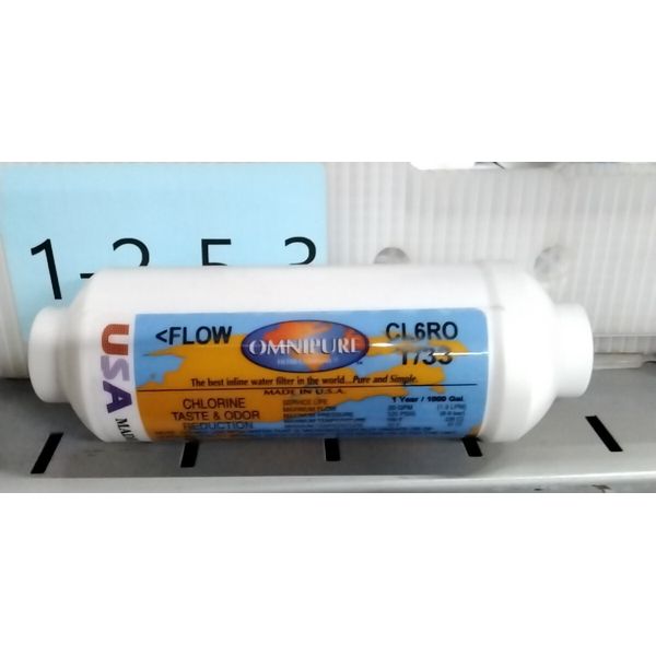 NEW OMNIPURE INLINE WATER FILTER PT# CL6RO T/33 FREE SHIPPING