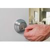Kwikset 780 Deadbolt Deadbolt Lock, Venetian Bronze Round Exterior Keyed Front Entry Door, Pick Resistant SmartKey Rekey Security, Single Cylinder Dead Bolt