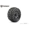 Powerhobby 1/10 2.8 ST Tomahawk Belted Tires (2) with Removable Hex Wheels