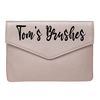 Personalised with Name Cosmetic Makeup Storage Bag Filled with Make Up Brushes