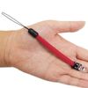 Simple Finger Strap with Mini Clip MS-718 MEIWA (Red)