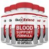 Gluco Extend Capsules Blood Support, GlucoExtend Pills Glyco Support (5 Pack)