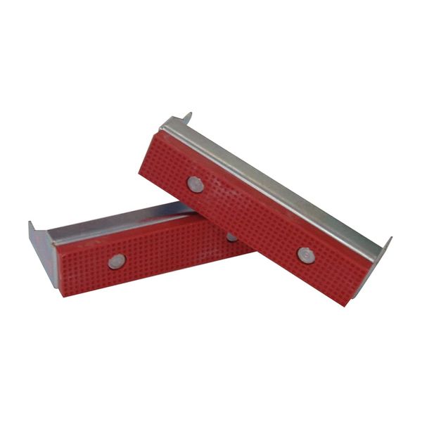 Eclipse EFG5 PR Fibre Grips for Mech Vice, Red, 5-Inch