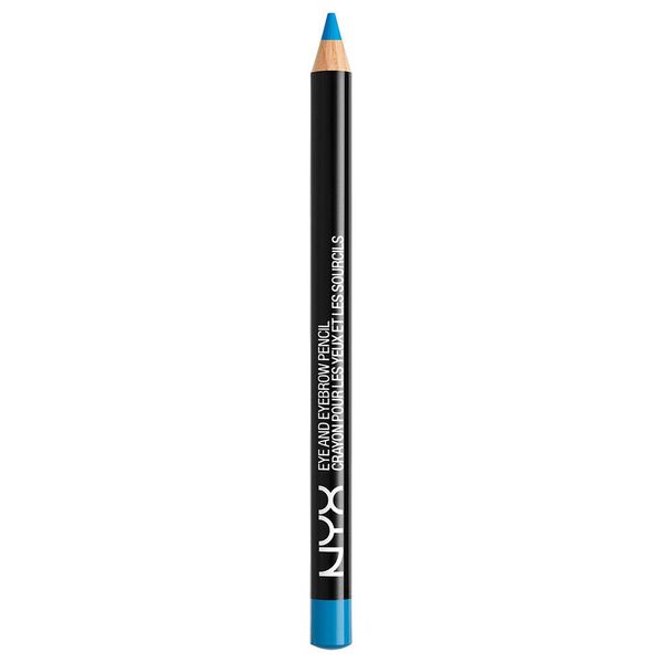 NYX PROFESSIONAL MAKEUP Slim Eye Pencil, Eyeliner Pencil - Electric Blue