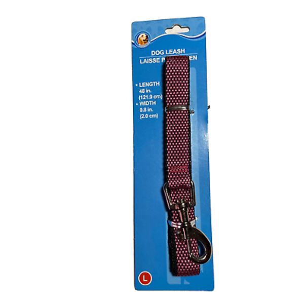 Dog Leash for Small Dogs Chihuahua Pet Walking Leads 48in (121.9 cm) Pink