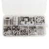 600pcs 304 Stainless Steel Flat Washer Washers Assortment Set Value Kit