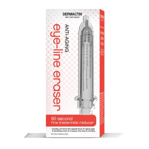 Dermactin Anti-Aging Eye-line Eraser 90 Second Fine Line/Wrinkle Reducer .34 oz - Wrinkle Eraser for Face, Wrinkle Line Filler