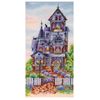 Wizardi Counted Cross Stitch kit - Victorian House 1273A Alisena