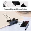 Ufmarine Extra Large Binder Clips 2.4 Inch Length for Office (8 Pcs)