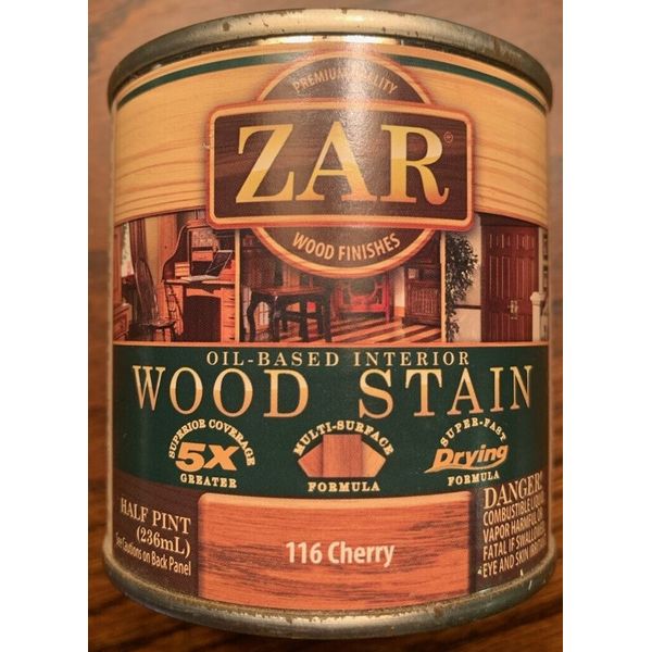 Zar Interior Stain 116 CHERRY 1/2 Pint