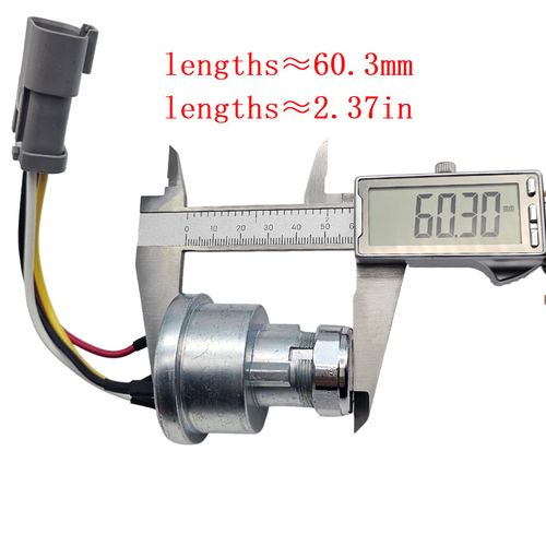 for Caterpillar 277B 246 262 232B 232 267B Ignition Switch W/Keys 142-8858