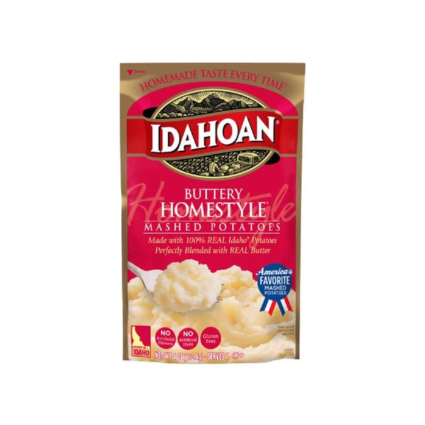 Idahoan Mashed Potatoes, Buttery Homestyle, 4 oz