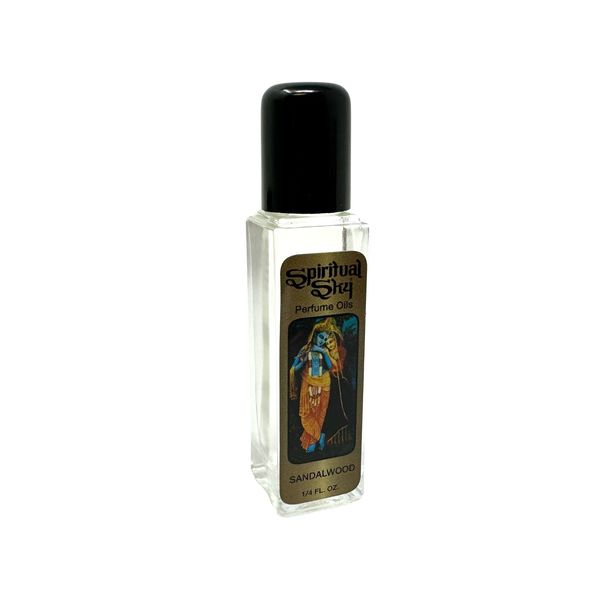 Spiritual Sky Scented Oil, 1/4 oz Bottle: SANDALWOOD (Perfume, Body Oils)