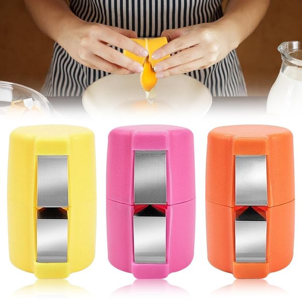 3PCS Egg Shell Opener, Egg Cracker Tool, Easy Egg Opener, Egg Opener Tool Peeler, Kitchen Baking Tools for Eggs