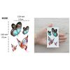 Yesallwas 30 Sheets cute Temporary Tattoo Sticker Fake Tattoos for Women Girls Models,Waterproof Long Lasting Body Art Makeup Sexy Realistic Tattoos -Butterflies, Rose, Flowers