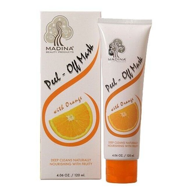 Peel off musk - Madina Orange Peel-Off Mask 4oz