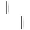 Magik 2-4 Pack Eyebrow Pencil Waterproof Smudge-proof Eyebrow Brush Microblading (Soft Coffee, 2 Pack)