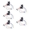 5PCS 16A Drill Switch Electric Cordless Hand Drill Table Saws Speed Controller 7.2V-24 V Push Button Controlling Drill Regulator Switch Replacement with Small Light