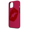 Beautiful Powerful Red Lipstick Kiss Isolated Case for iPhone 13