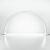 Half Moon Luna Manicure Nail Table Lamp LED Light, White