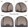 1 Piece Wig Cap Black Stretchable Crochet Wig Cap Mesh Wig Cap for Making Wig