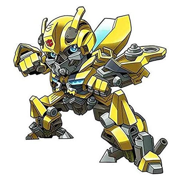 Transformers Bumblebee Chibi Personality Material - Sticker Graphic - Weatherproof & Long Lasting Sticker
