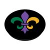 Mardi Gras fleur de lis PopSockets PopGrip: Swappable Grip for Phones & Tablets