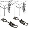 2PCS Adjustable Toggle Clamp, 96mm Quick Release Toggle Clamp, Stainless Steel Hasp Clasp for Box Drawer Cabinet, Lockable