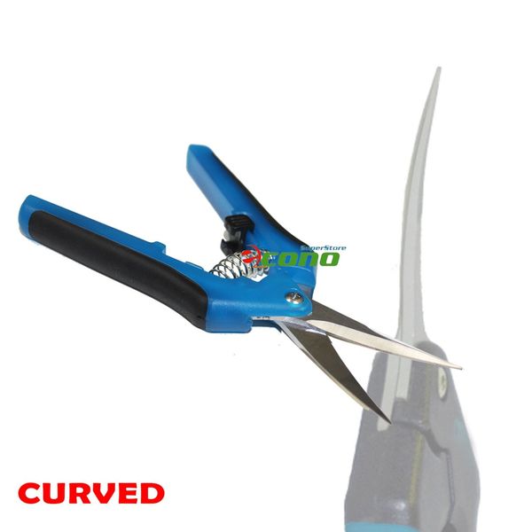 Curved Blade Trimming Scissors Hydroponics Leaf Bud Sharp harvest trimmer