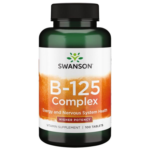Swanson Vitamin B-125 Complex 100 Tabs
